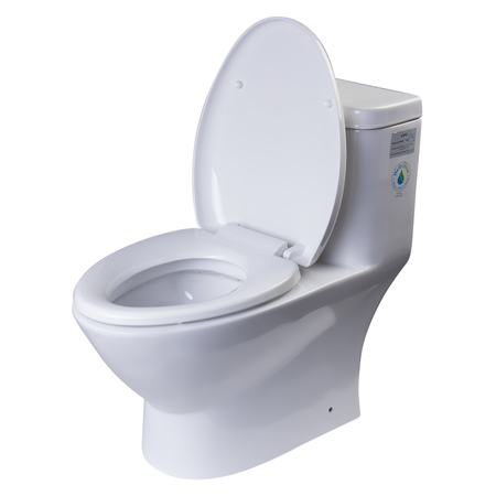 Eago MODERN DUAL FLUSH ECO-FRIENDLY HIGH EFFICIENCY CERAMIC TOILET TB346